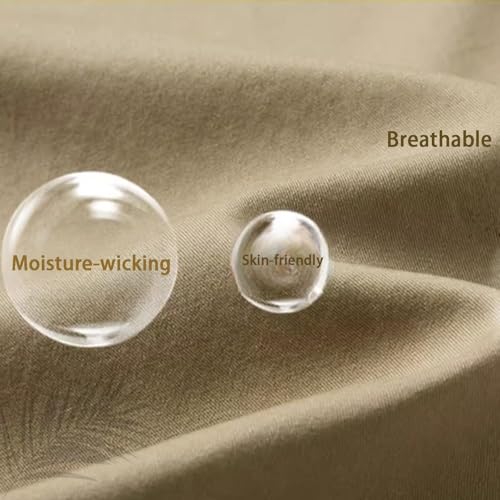 Puliam Mens Stretch Pants, EaseTactic Flex Fit Zipper-Pocket Durable Pants, Puliam Casual Plus-Size Work Pants for Men3