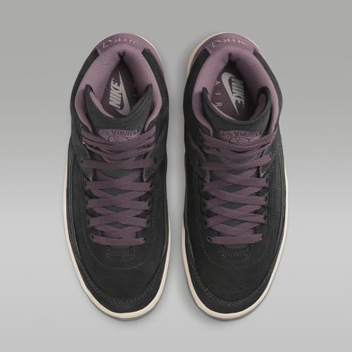 NIKE Air Jordan 2 ""Mauve Women's Shoes (DX4400-005, Off Noir/Guava Ice/Cool Grey/Sky J Mauve) Size 5
