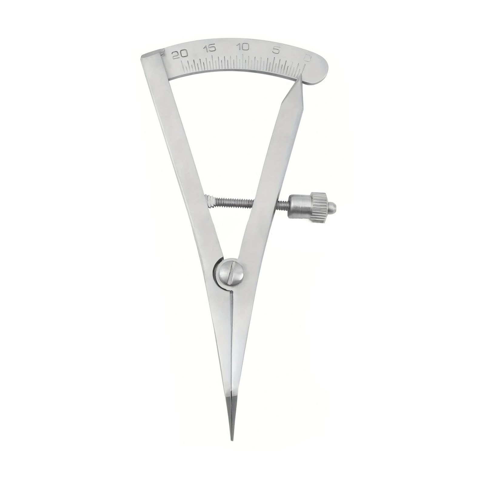 Msioytog Elbow Small Professional Odontological Measure Rustless Verbal Insert Instrument With Double Head Plan For Surgical Measurements Verbal Procedure Measurement Tool