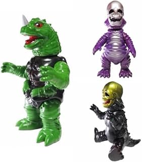 ガチャ【ありそうで無かった昭和のソフビ怪獣 3種セット 】ガチャガチャ カプセルトイ ガチャ ※コンプセットではありません
