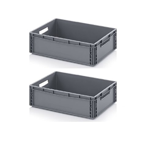 Auer Packaging Eurobehälter 30x20x12 Cm – 2er Se Produktbild-Vorschau 2