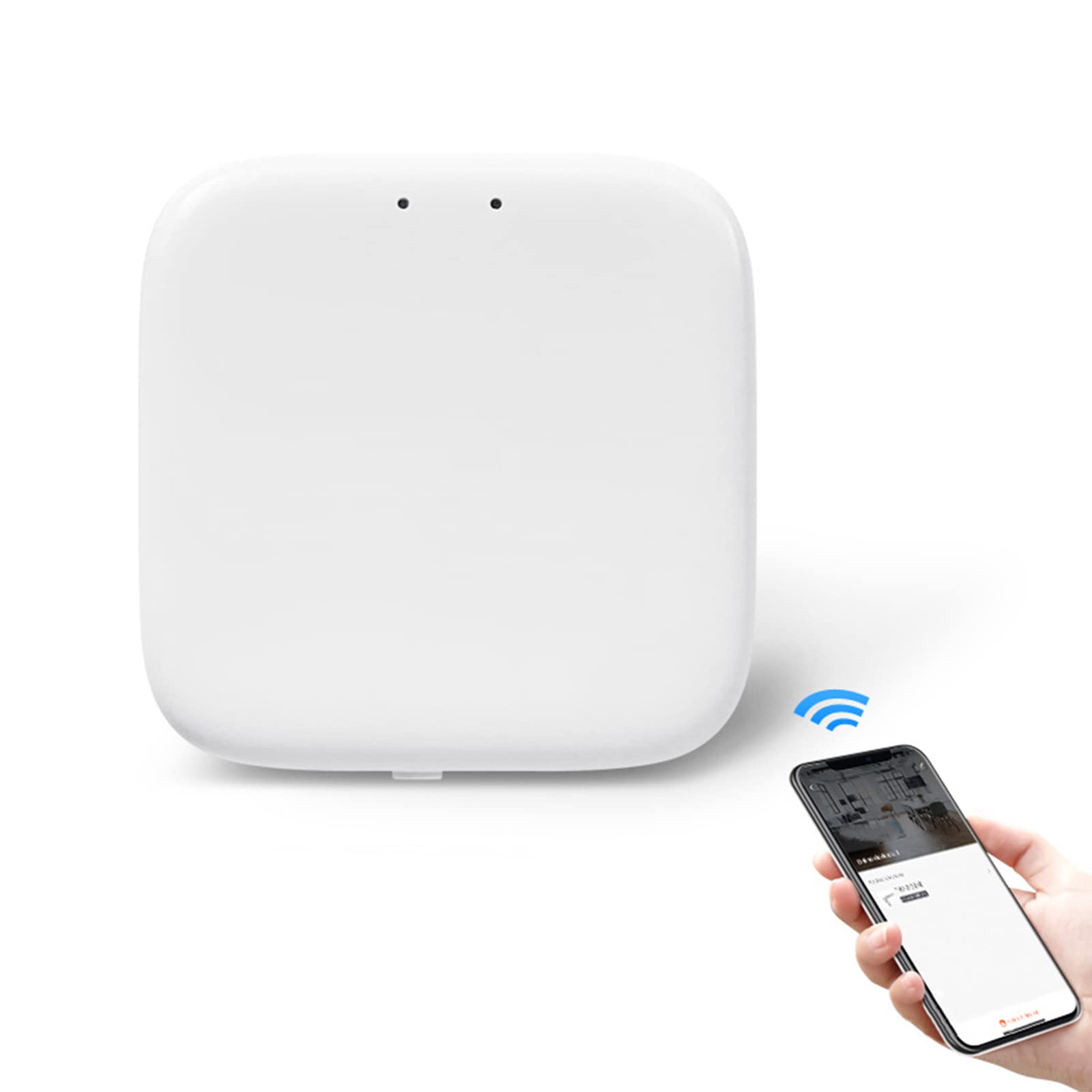 ZigBee Gateway, Tuya Smart Gateway Hub kompatybilny z mostem Smart Home Tuya / Smart Life App bezprzewodowy pilot zdalnego sterowania, z urządzeniami Tuya ZigBee 3.0, połącz do 45 urządzeń [Tylko Tuya ZigBee ]
