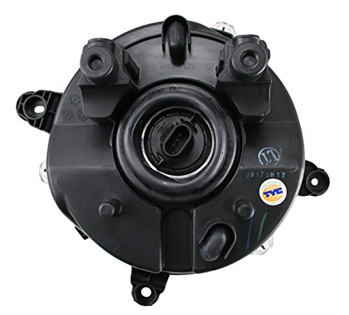 Image of TRQ Driver Side Headlight Assembly Compatible with 2007-2010 Jeep Compass 2007-2017 Patriot Without Automatic Leveling Headlights CH2502176