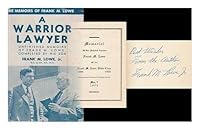 Fifty Years at the American Bar: a Warrior Lawyer-the Colorful and Exciting Career of Frank M Lowe B009UQQR6Q Book Cover