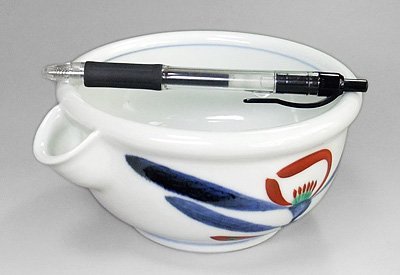 砥部焼・梅山窯・平片口（朱花） : 砥部焼 梅山窯 平片口（赤花） : ホーム＆キッチン