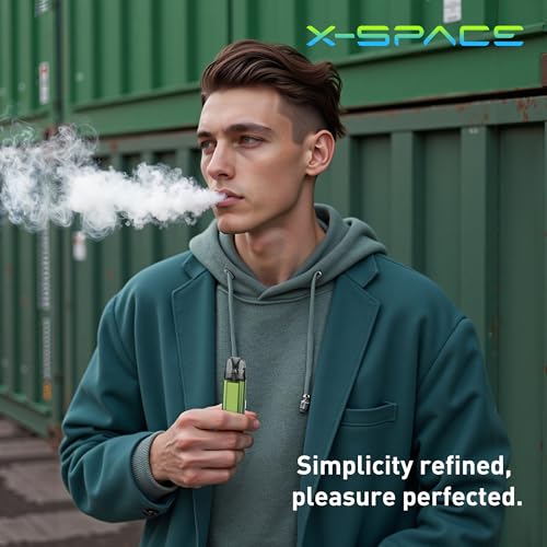 X-SPACE 0.8ohm Ersatzkapseln für E-Zigarette nachfüllbar,3er-Pack Kartuschen, kompatibel mit ET5 E-Zigaretten-Kit,Ohne Nikotin Ohne Liquid Ohne Refill (0.8Ω)