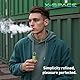 X-SPACE 0.8ohm Ersatzkapseln für E-Zigarette nachfüllbar,3er-Pack Kartuschen, kompatibel mit ET5 E-Zigaretten-Kit,Ohne Nikotin Ohne Liquid Ohne Refill (0.8Ω)
