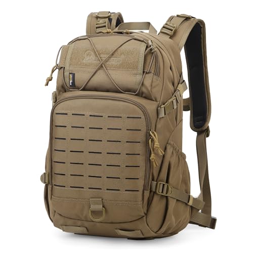 Mardingtop Sac à dos tactique de 25 L, pour randonnée, voyage, trekking, Mittelgroß