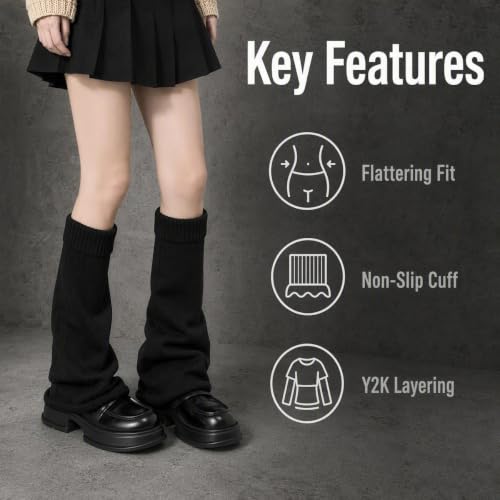 Image of Star Arm Warmers Print Two Side Wear Leg Warmers Set Y2k Girls Japanese Kawaii Harajuku Accessory