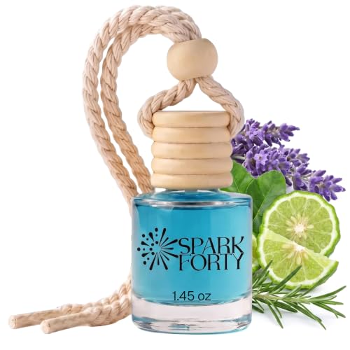 Image of Lavender Car Air Freshener Hanging | Car Perfume, 8 ml