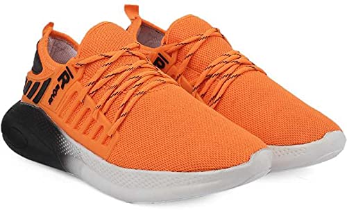 OWN PASKO 2079 Walking Shoes for Men (Orange)