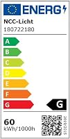 NCC-Licht 10x Halogen Leuchtmittel R7s Stab 78mm 60W warmweiß dimmbar – Ansicht 7