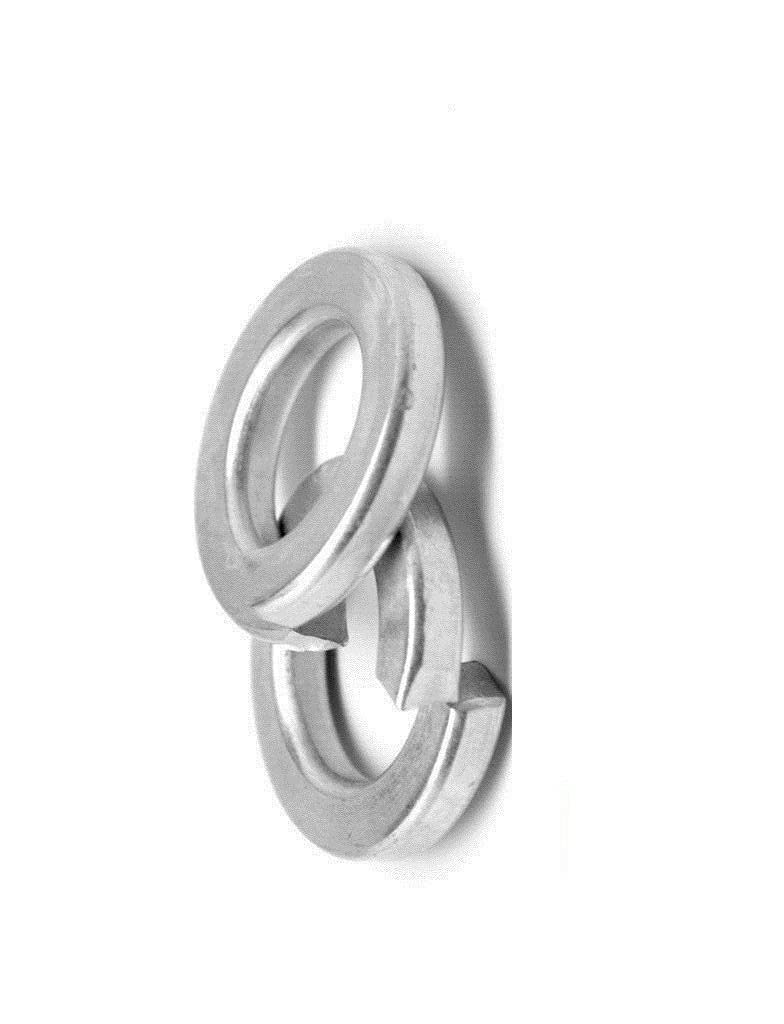 KolotovichTool Pack of 100, 5/16" Regular Medium Standard Split Lock Washers Zinc Plated Fastener Kit Bolt Set RE-0788DD