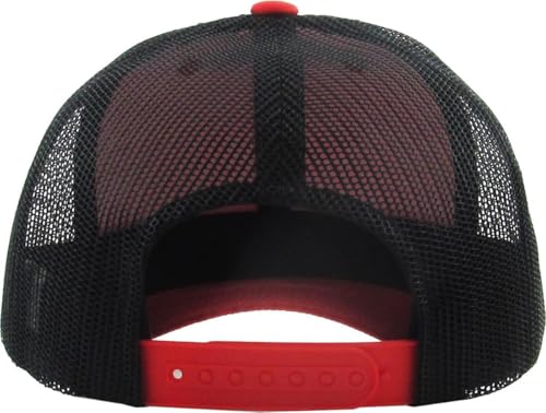 Image of Classic 6 Panel Cotton Twill Mesh Trucker Cap Hat Adjustable Snapback Hat