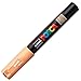 Produktbild uni-ball PX167767000 POSCA (186729) Markierstift mit extra feiner Rundspitze, lachsfarben