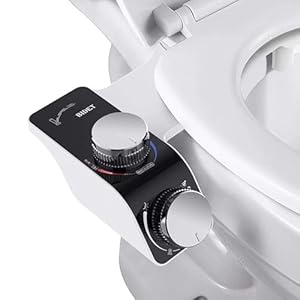 VivaLox Bidet DLRSPJSQ01 Kalt- & Warmwasser Bidetaufsatz