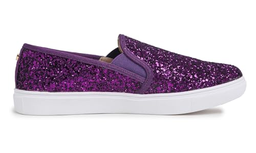 FEVERSOLE Women's Fashion Slip-On Sneaker Casual Flat Loafers3