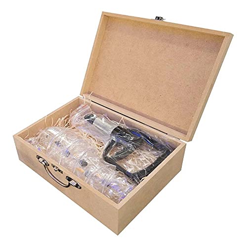 Kit com 12 Ventosas de Acrílico e Aplicador para Ventosaterapia Chinesa