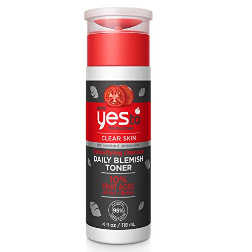 Yes To Yes To Tomatoes Clear Skin Detoxifying Charcoal Daily Blemish Toner, 1 Count,Does Not Apply,None,None,None,1.0 Count,1