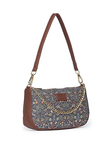 Image of ZOUK Women's Handcrafted Vegan Leather Casual Mini Shoulder Bag