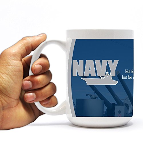 Victorystore Ceramic Mugs - Military, Us Navy Coffee Mug, 15 Ounces #TOP2