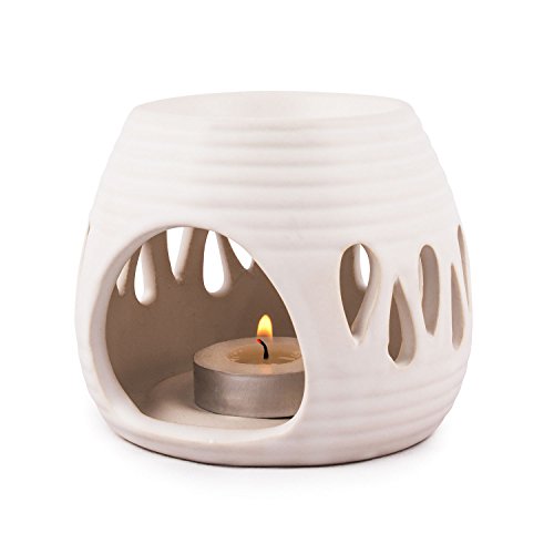 Duftlampe Pajoma Keramik Simple in Weiß, 8 cm hoch