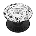 Smutty Little Thing Spicy Dark Romance Book Lover Smut Era PopSockets Adhesive PopGrip