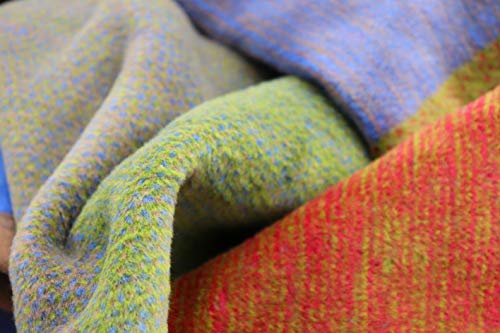 Biederlack Knuffeldeken kleurrijk, sofadeken 100% katoen, 150 x 200 cm - Image 5