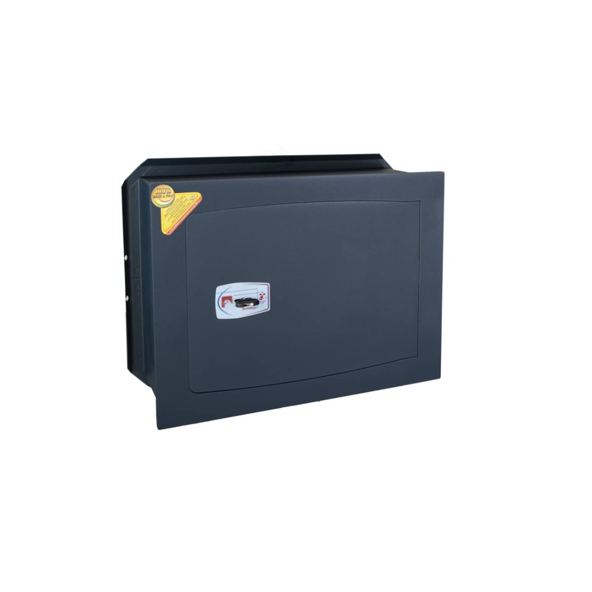 Technomax, Cassaforte a muro, Serie Gold Key modello GK/5L, apertura con chiave a doppia mappa, Dimensioni mm. 340 (H) x 460 (L) x 240 (P)