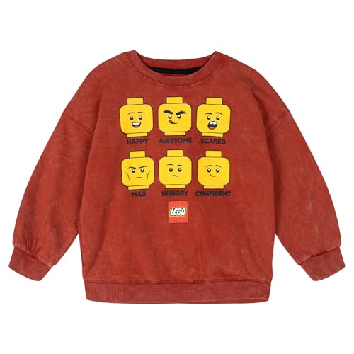 LEGO Toddler Boys Pullover Sweatshirt Red 2T