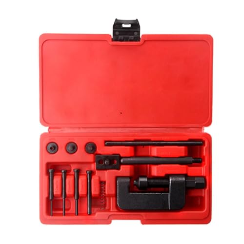 HDRTCBU Estrattore per volano Magnete Kit di Attrezzi per la rimozione della Catena di distribuzione per Moto e Bicicletta, 13 Pezzi. Kit di Attrezzi per la rimozione della Catena