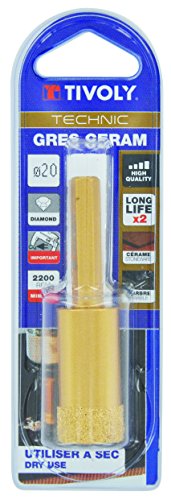 Tivoly 12000922000 Dry Diamond Hole Saw with Hexagonal Shank for Ceram diameter 20 mm - Image 3
