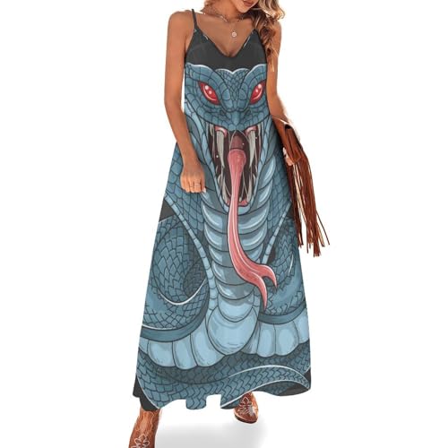 Robe de plage imprimé serpent pour vos journées ensoleillées