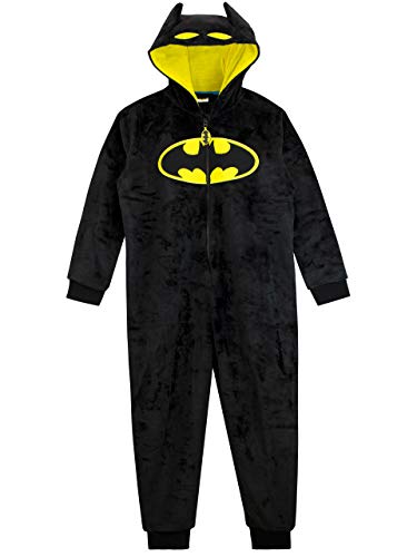 DC Comics Pijama Entera para niños Batman Negro 11-12 Años
