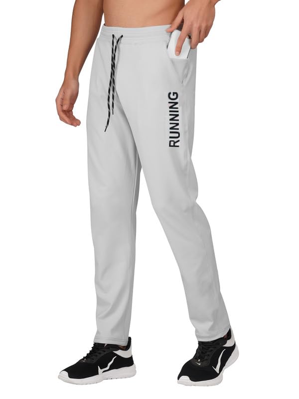 SYFKO Stretchable Lycra Track Pant for Men || Regular Fit Lower for Mens & Boys for Jogging, Running, Gym, Sports, Nightwear || 2 Side Pocket 1 Extra Zipper Pocket for Mobile & Wallet-image-21