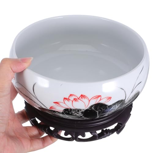 Pot de fleurs en céramique style chinois hydroponique et étanche