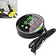 Motorrad Voltmeter Uhr Thermometer Motorad Volt Umgebungstemperaturanzeige Chronograph 9–24 V Universal LED-Spannung Digitalanzeige Spannungsmessgerät Motorrad-Modifikation
