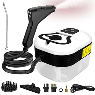 Nettoyeur Vapeur Portable 2500W - 4.5 Bar - 1200ml - 6 Vitesses - 15s Préchauffage - Idéal pour Voiture, Cuisine, Sols, Meubles