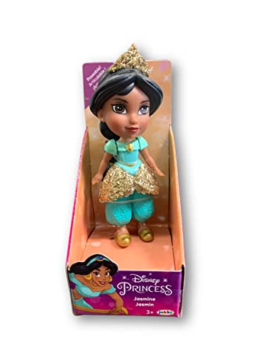 Amarina Packed In Clear Box For Gift Disney Princess Mini Poseable 3.5 Inch Doll Choose From All 11 Style Princess Characters (Jasmin) (217584Pq) #TOP7