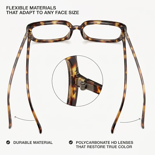 Image of miyya Blue Light Blocking Glasses for Women, Blue Light Glasses for Women Oversized Fashion Glasses