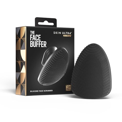 MANSCAPED® The Face Buffer - Men's Silicone Face Scrubber for Nourishing, Deep Cleaning &...