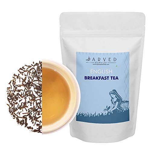 Jarved Organic English Breakfast Tea: Black Tea with 100% Natural Product (100g, Makes 50 Cups): Farm to Cup (B07TF7S1K3) Amazon Price History, Amazon Price Tracker