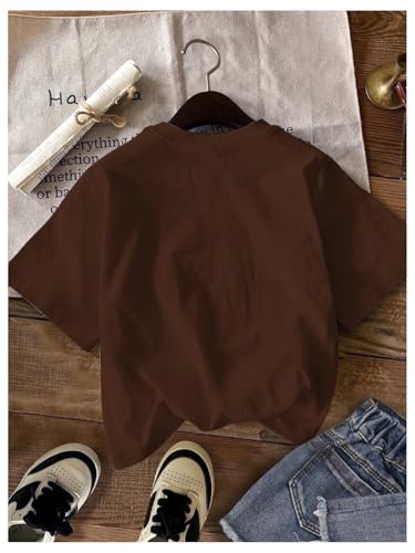 Image of SOLY HUX Girl's Number Graphic Tees Short Sleeve Crew Neck T Shirt Y2k Summer Tops