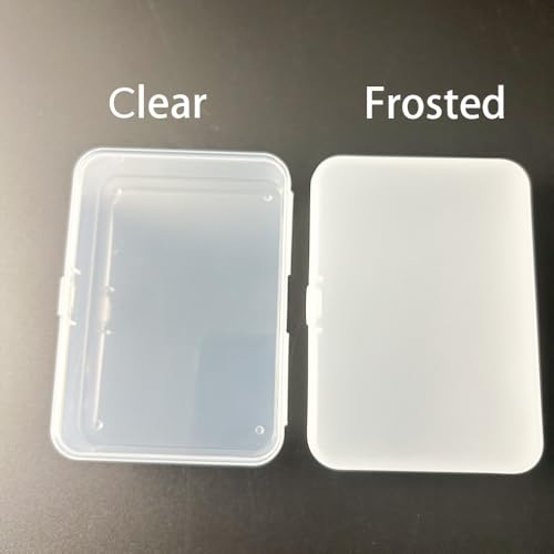 Image of 12 Pcs Clear Small Plastic Storage Containers with Lids, Ideal for Craft Supplies, Jewelry, Small Toys, Beads, Office & Household Organization