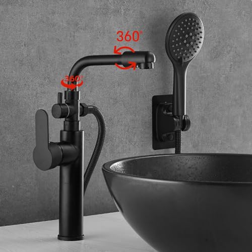 Mitigeur de douche et robinet noir pour rénovation salle de bain - 4