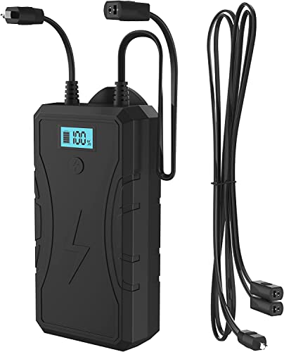NOPWOK Batterie universelle sans fil pour meubles de jardin, 2500 mAh, rechargeable, pour chaise longue électrique, canapé, fauteuil, convient pour meubles...