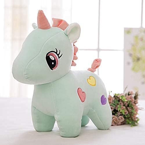 Image of Pack of 4 Elegant Soft Animals Stuffed Plush Fur Soft Toys Combo Set for Kids /Childrens /Boys /Girls Playing Birthday Gift Unicorn,Penguine,Dog,Caterpillar
