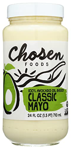 Chosen Foods 100% Avocado Oil Mayo, Gluten Free & Non-GMO, 24 Oz (Pack of 6) image 2