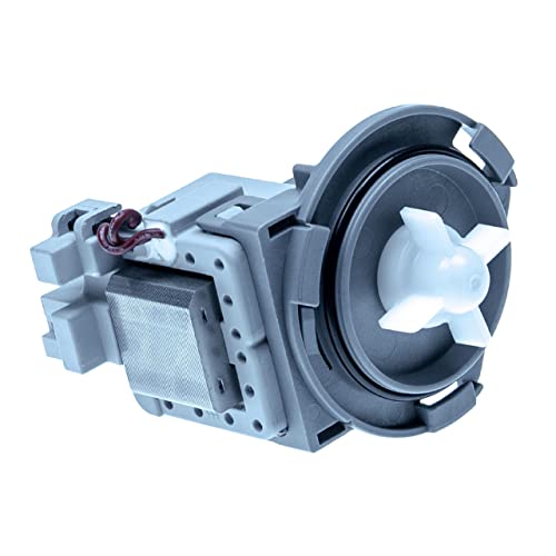 vhbw Bomba de drenaje compatible con Grundig lavavajillas - 10,7 x 9,3 x 8 cm