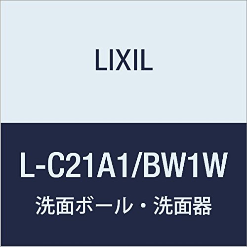 LIXIL(リクシル) INAX 多機能洗面器 ジェットボウル ホワイト×ピュアホワイト L-C21A1/BW1W